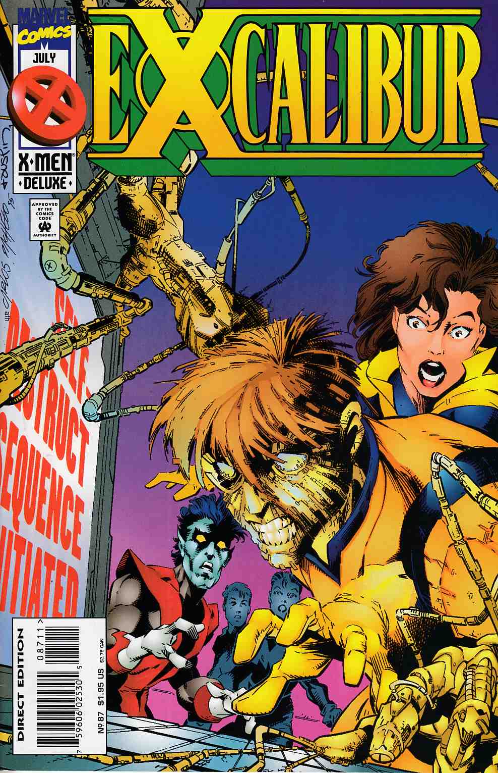 Excalibur #87 Very Fine (8.0) [Marvel Comic] LARGE