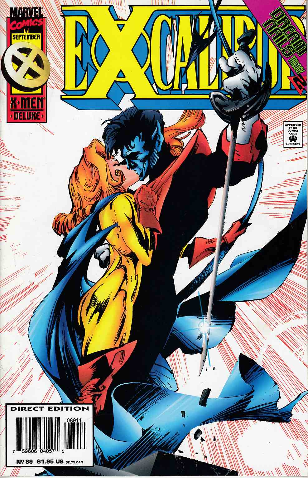 Excalibur #89 Very Fine (8.0) [Marvel Comic] THUMBNAIL