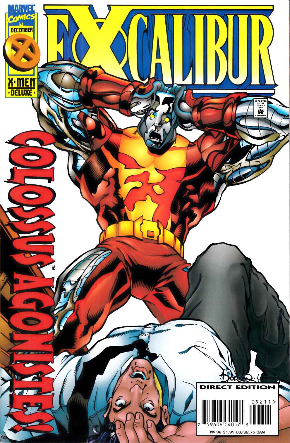 Excalibur #92 Very Fine (8.0) [Marvel Comic] LARGE