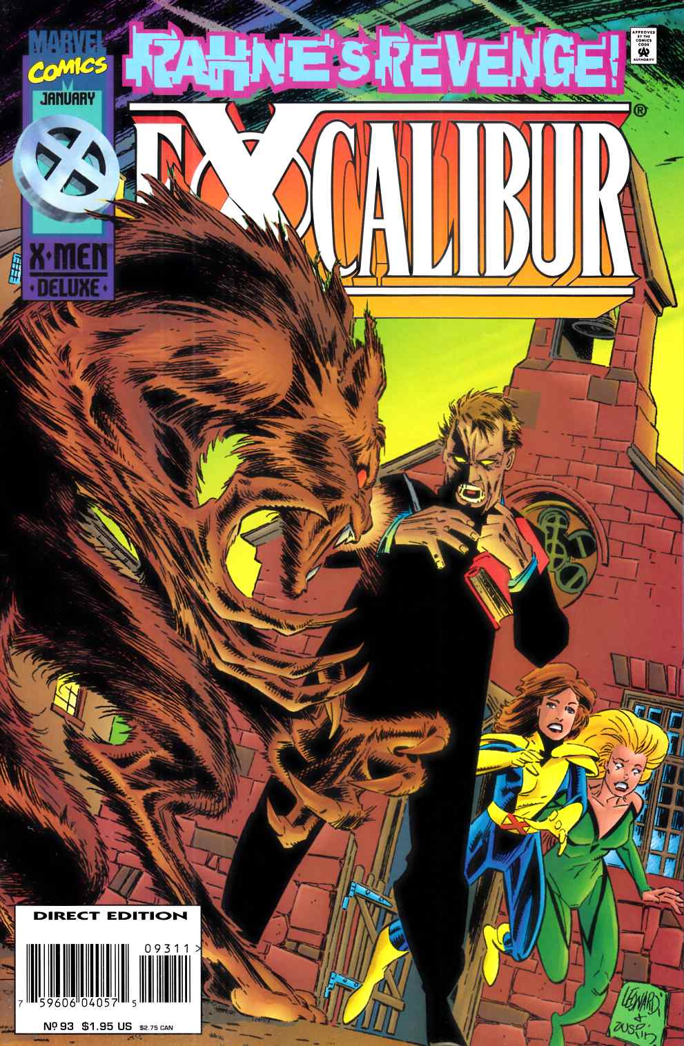 Excalibur #93 Very Fine (8.0) [Marvel Comic] LARGE