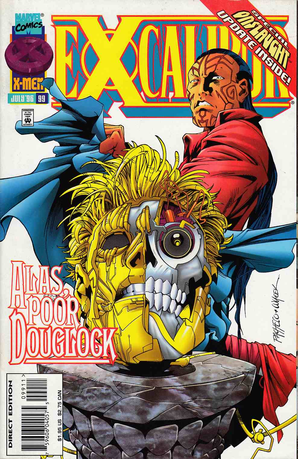 Excalibur #99 Near Mint Minus (9.2) [Marvel Comic] THUMBNAIL