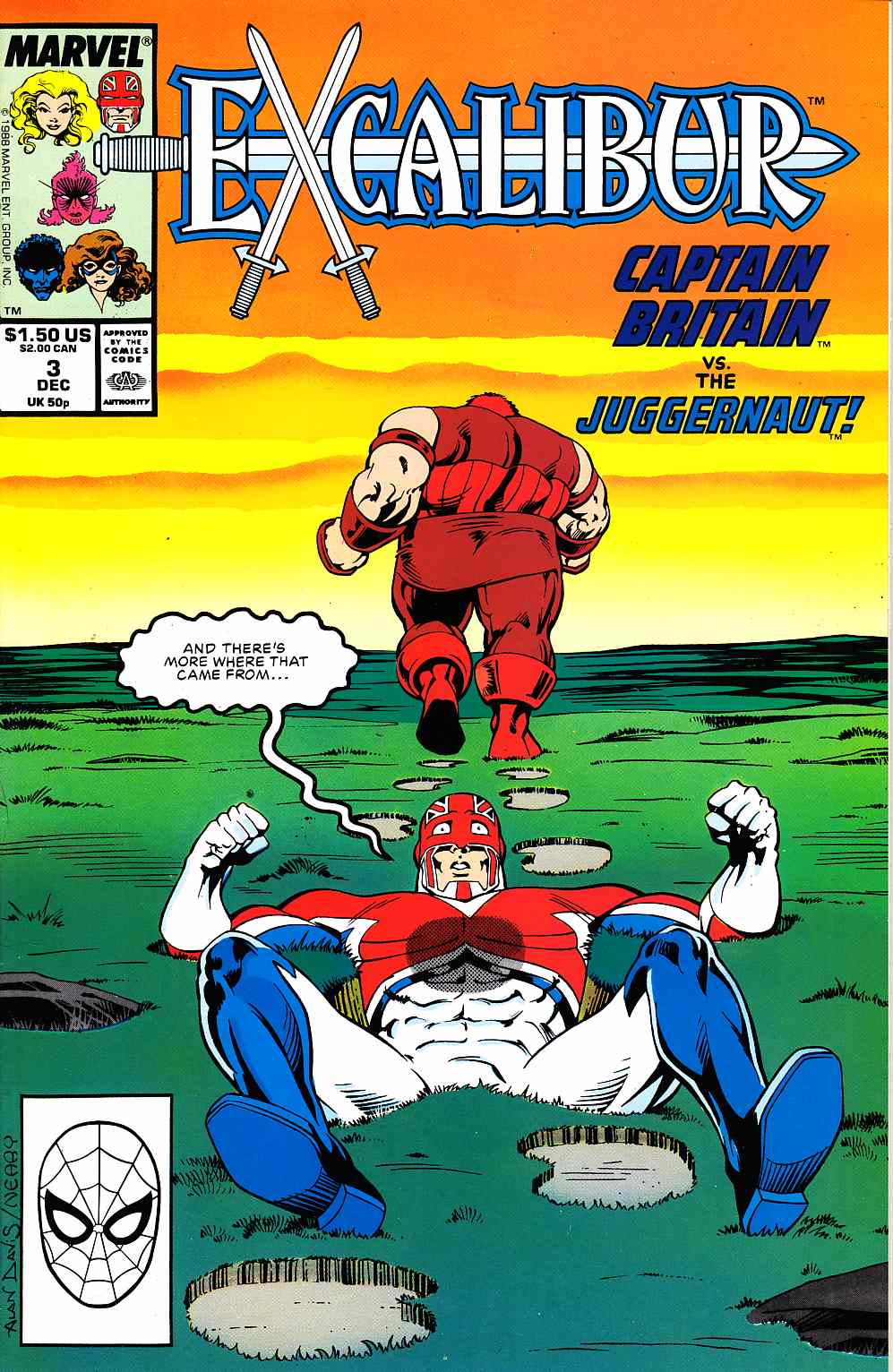 Excalibur #3 Very Fine (8.0) [Marvel Comic] LARGE