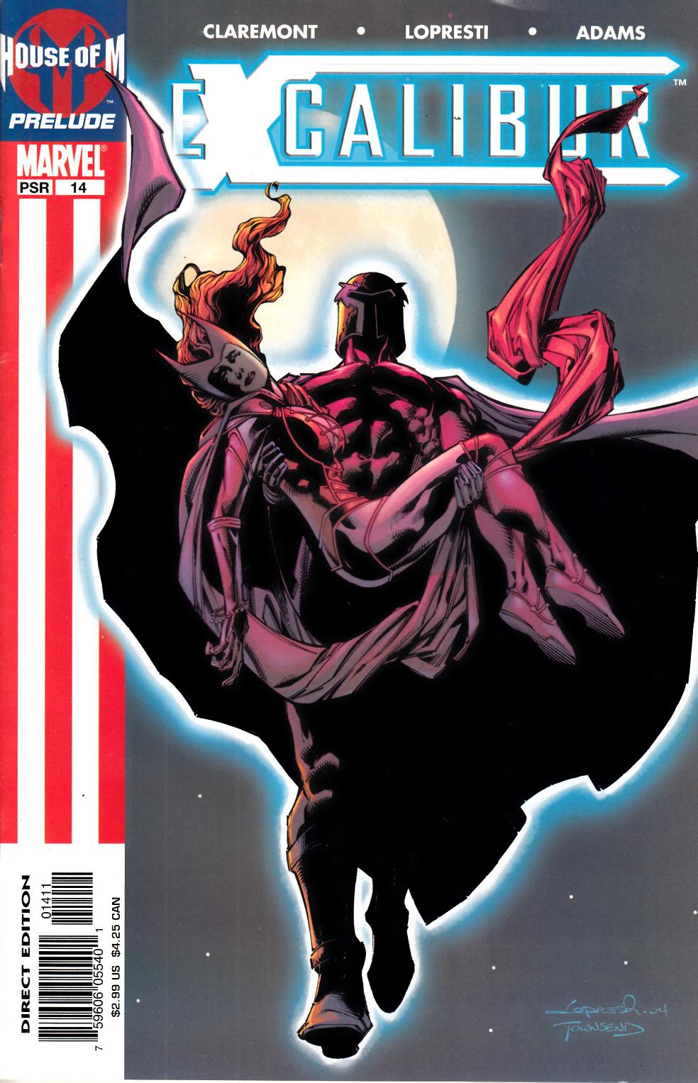 Excalibur #14 Very Fine (8.0) [Marvel Comic] THUMBNAIL