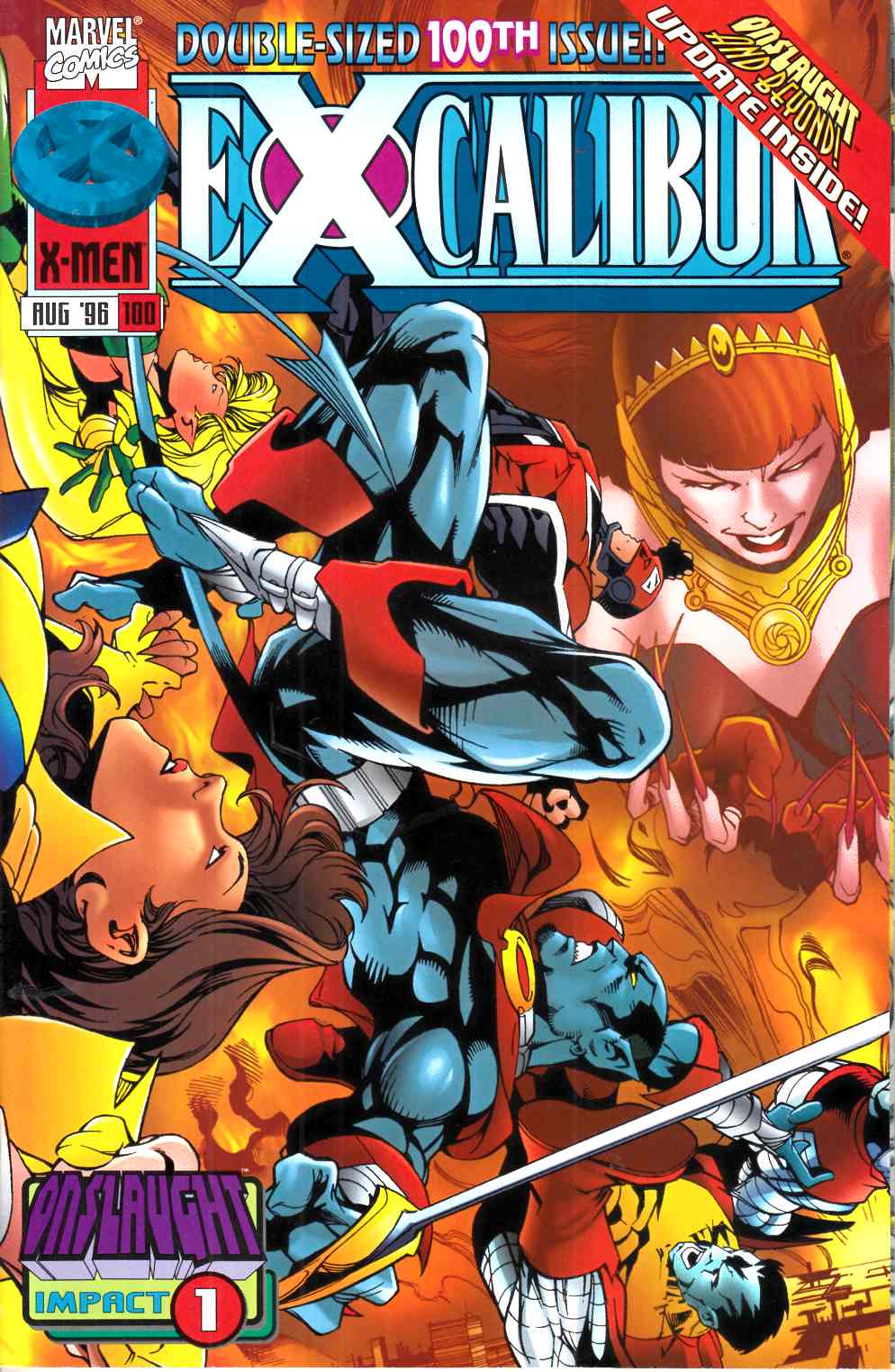 Excalibur #100 Very Fine (8.0) [Marvel Comic] THUMBNAIL