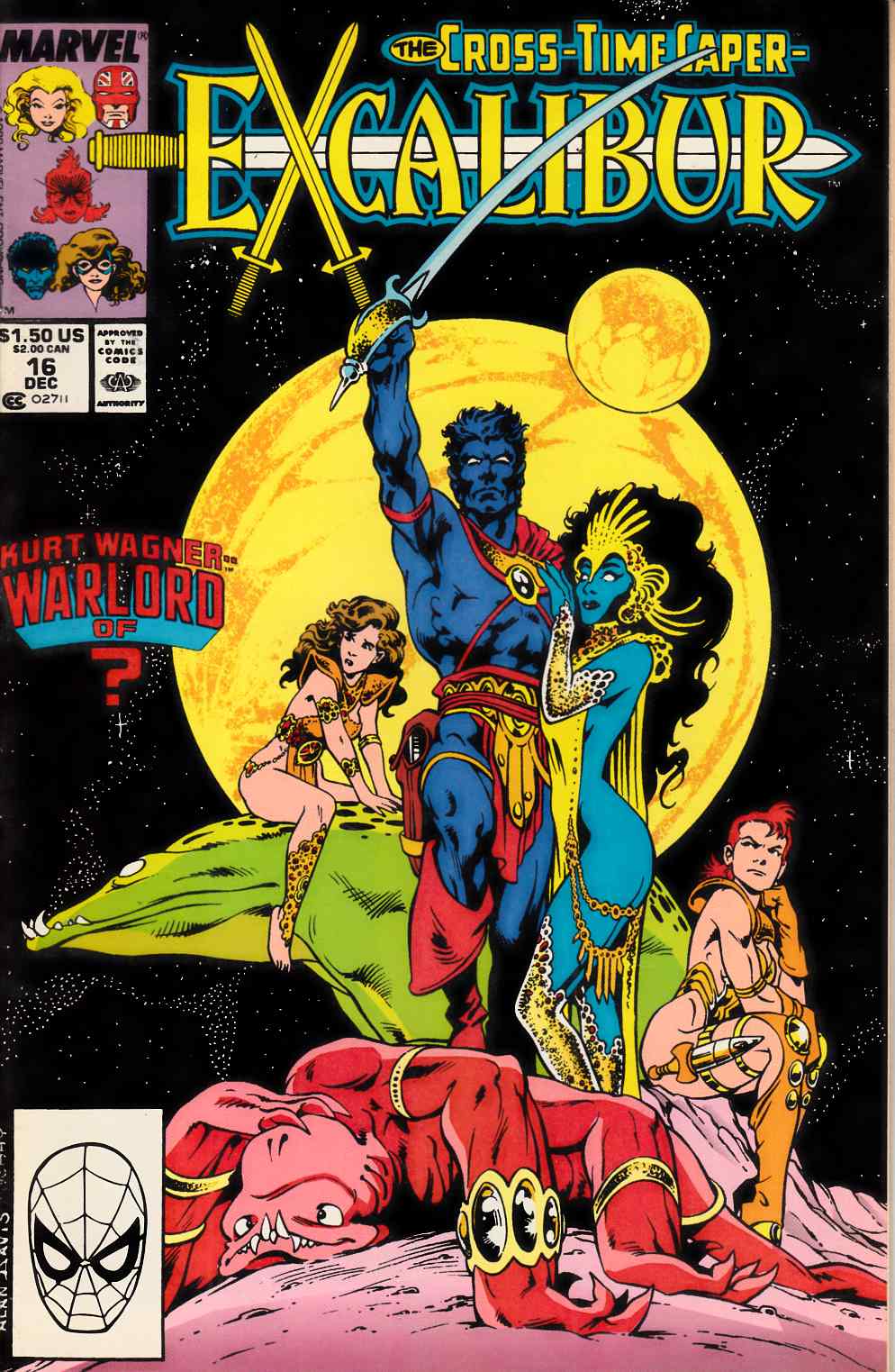 Excalibur #17 Very Fine (8.0) [Marvel Comic] LARGE