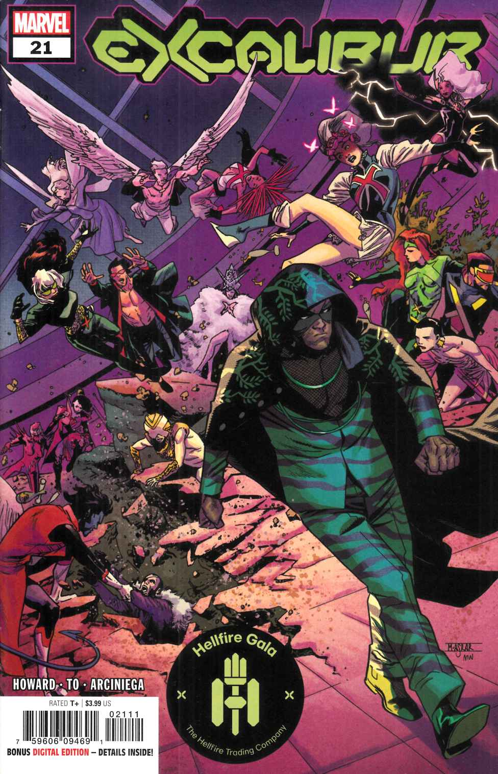 Excalibur #21 Near Mint (9.4) [Marvel Comic] LARGE