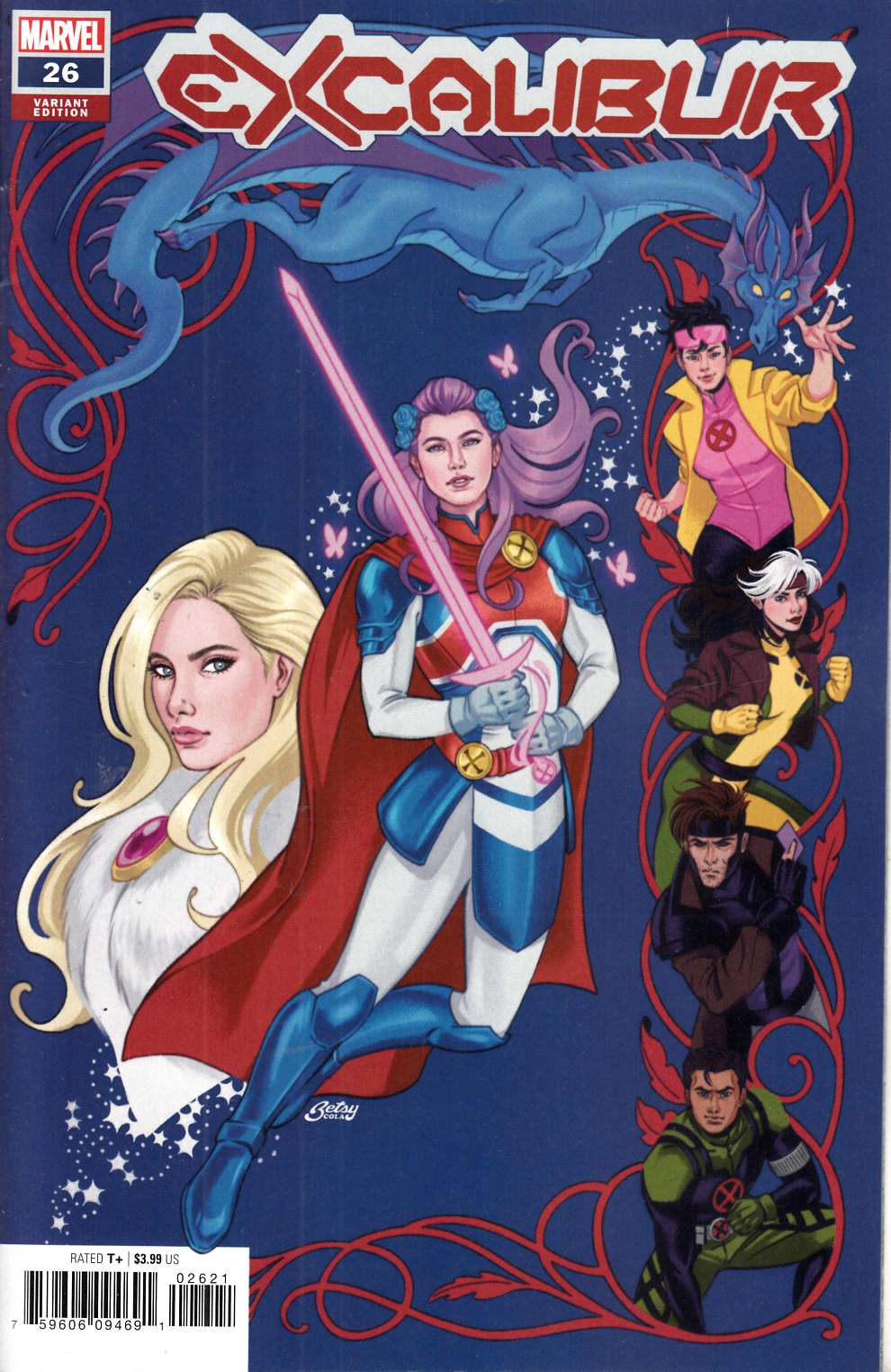 Excalibur #26 Cola Variant Cover Near Mint (9.4) [Marvel Comic] THUMBNAIL