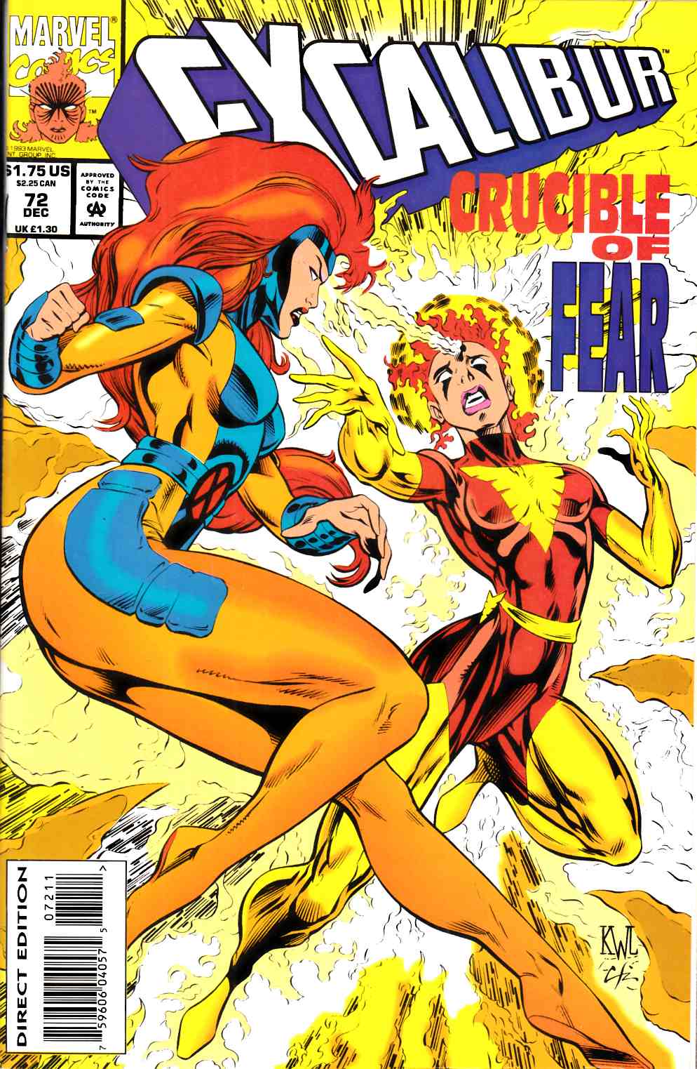 Excalibur #72 Very Fine (8.0) [Marvel Comic] LARGE