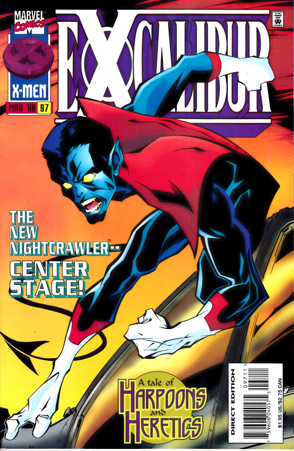 Excalibur #97 Very Fine (8.0) [Marvel Comic] THUMBNAIL