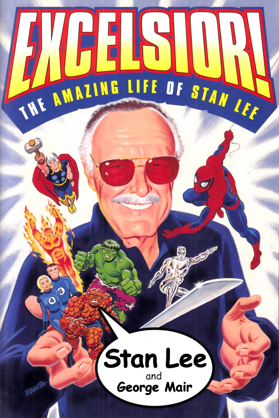 Excelsior The Amazing Life of Stan Lee [Pocket Books Softcover] THUMBNAIL