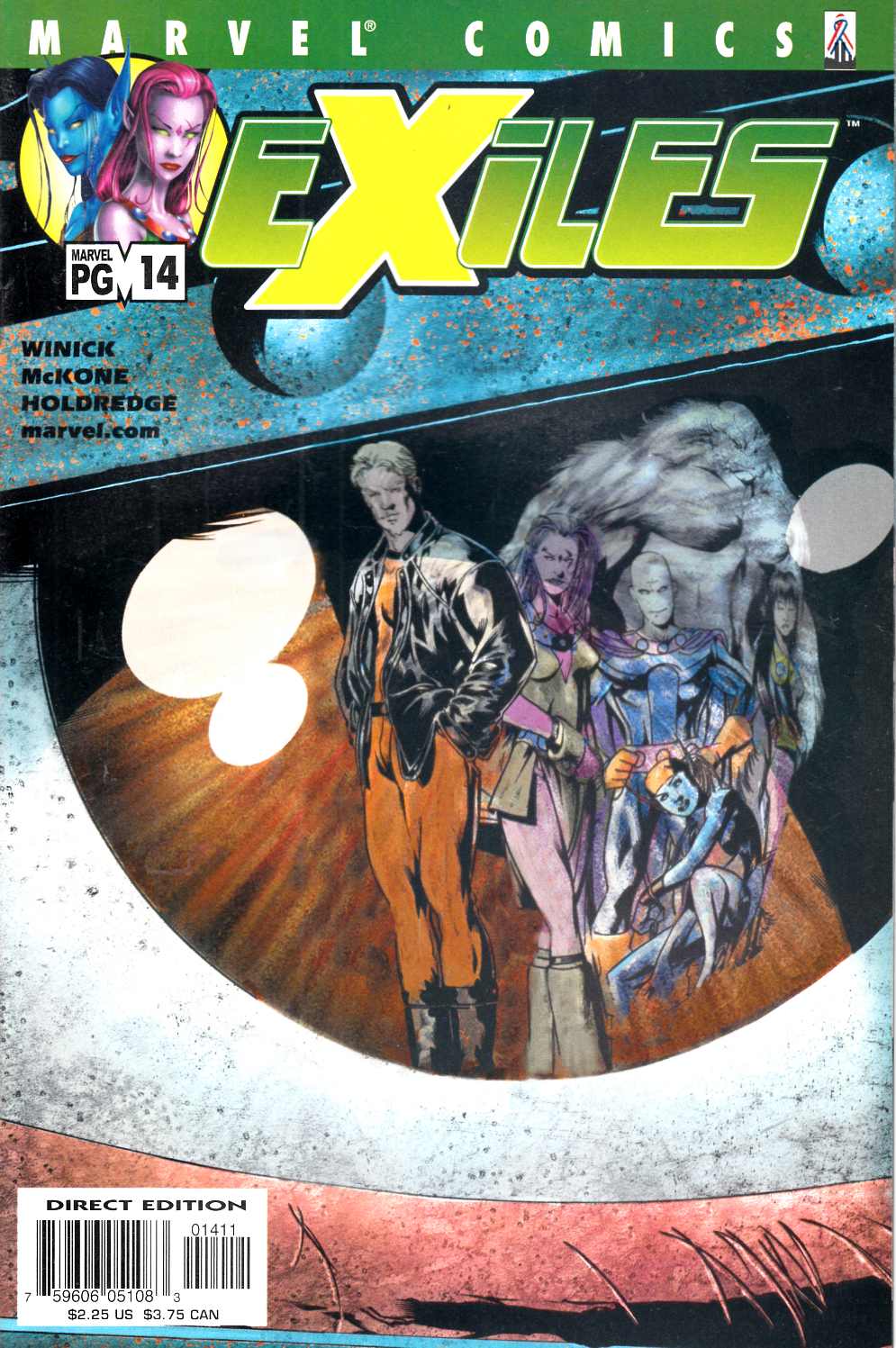 Exiles #14 Near Mint (9.4) [Marvel Comic] LARGE