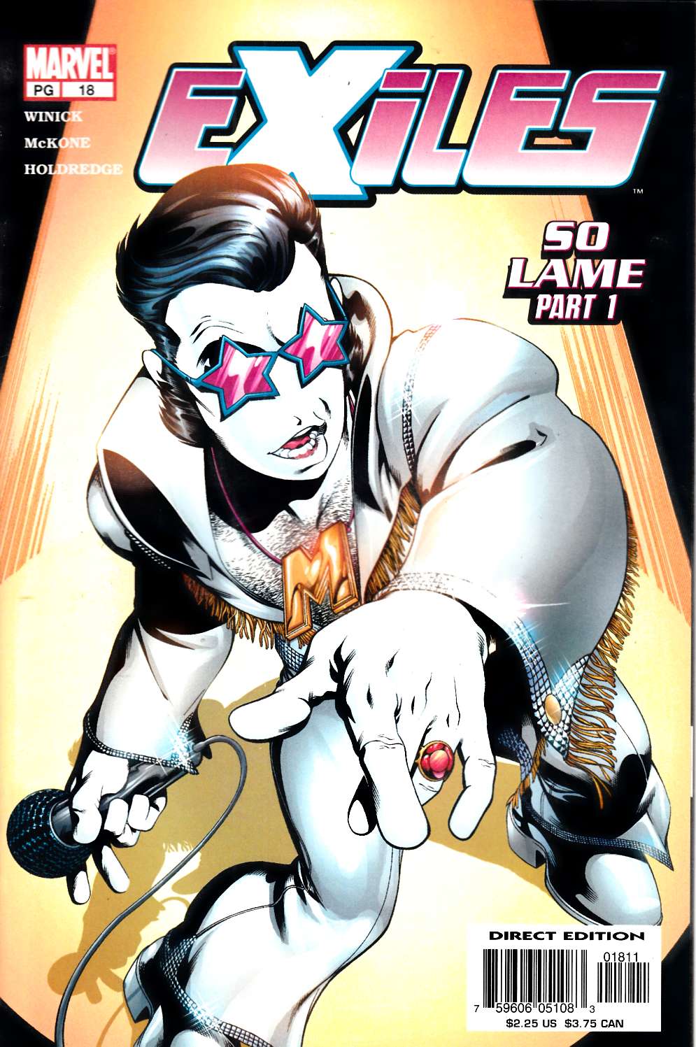 Exiles #18 Near Mint (9.4) [Marvel Comic] LARGE