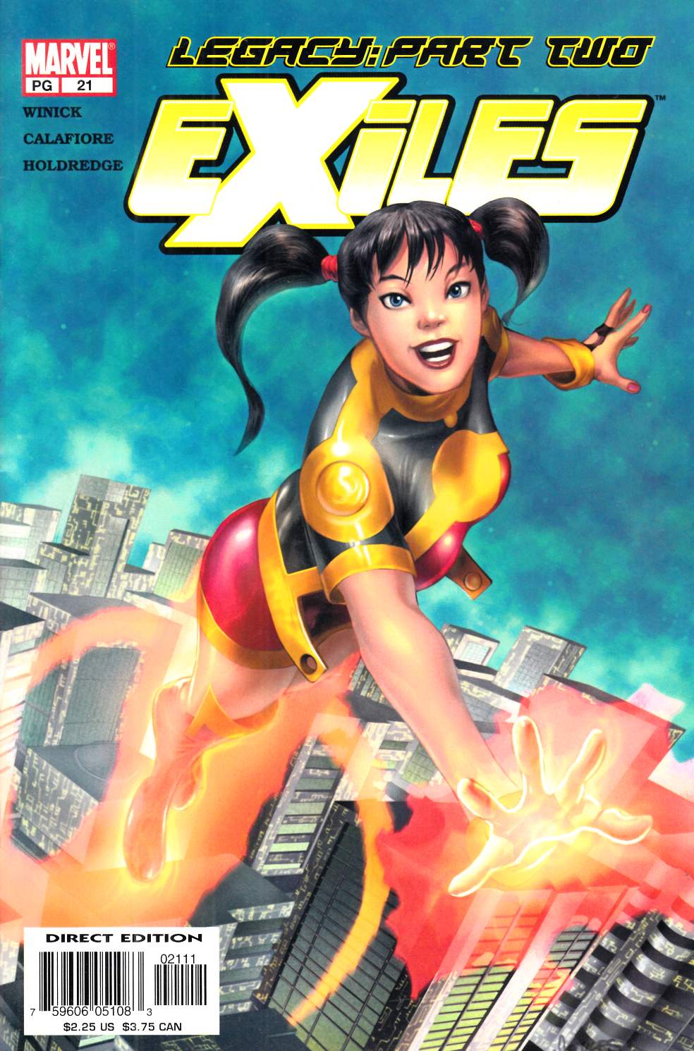 Exiles #21 Very Fine (8.0) [Marvel Comic] LARGE