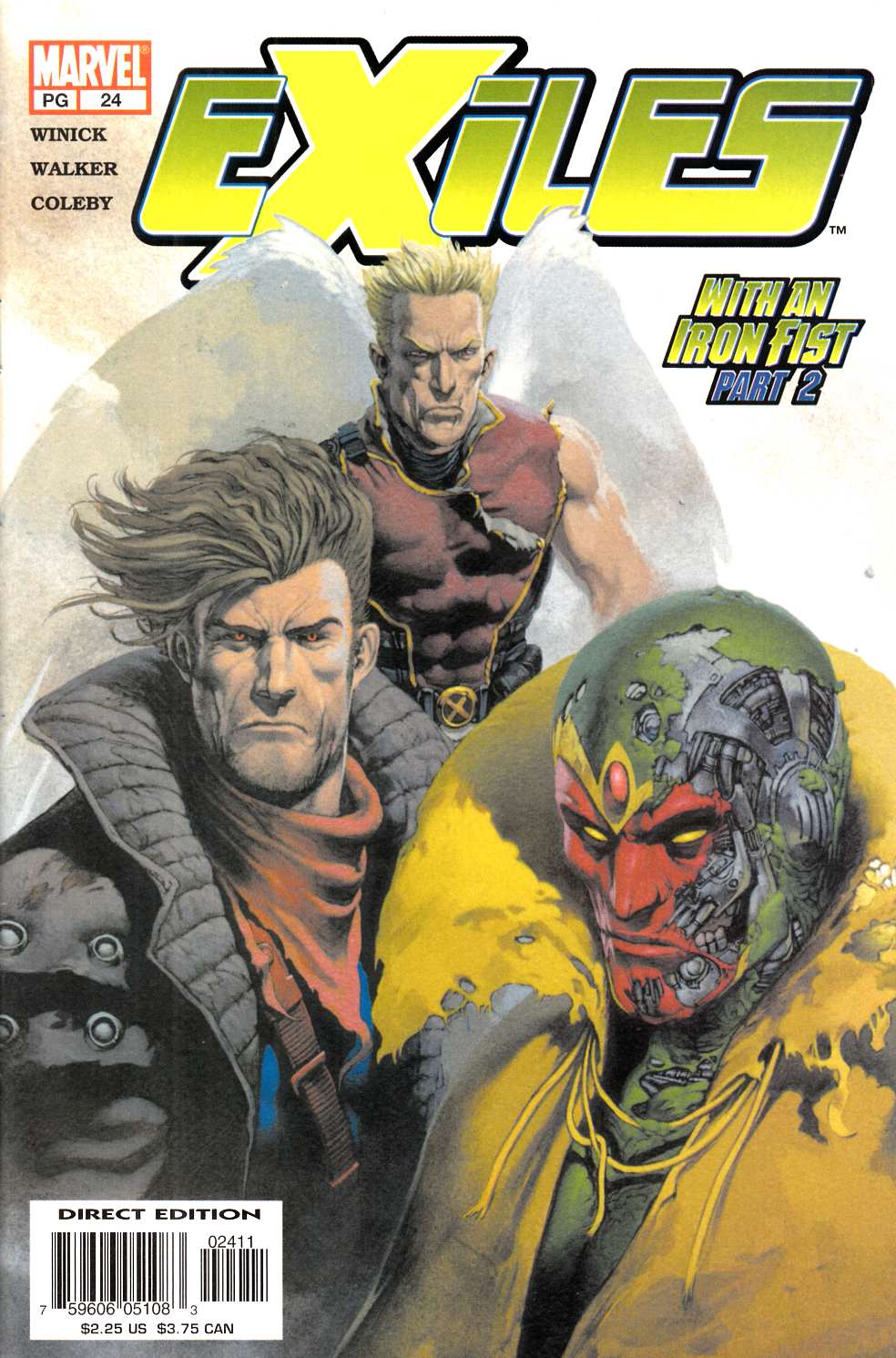 Exiles #24 Near Mint (9.4) [Marvel Comic] LARGE