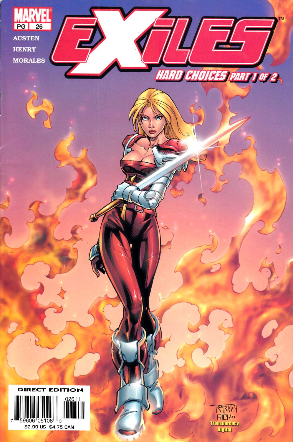Exiles #26 Very Fine Minus (7.5) [Marvel Comic] THUMBNAIL