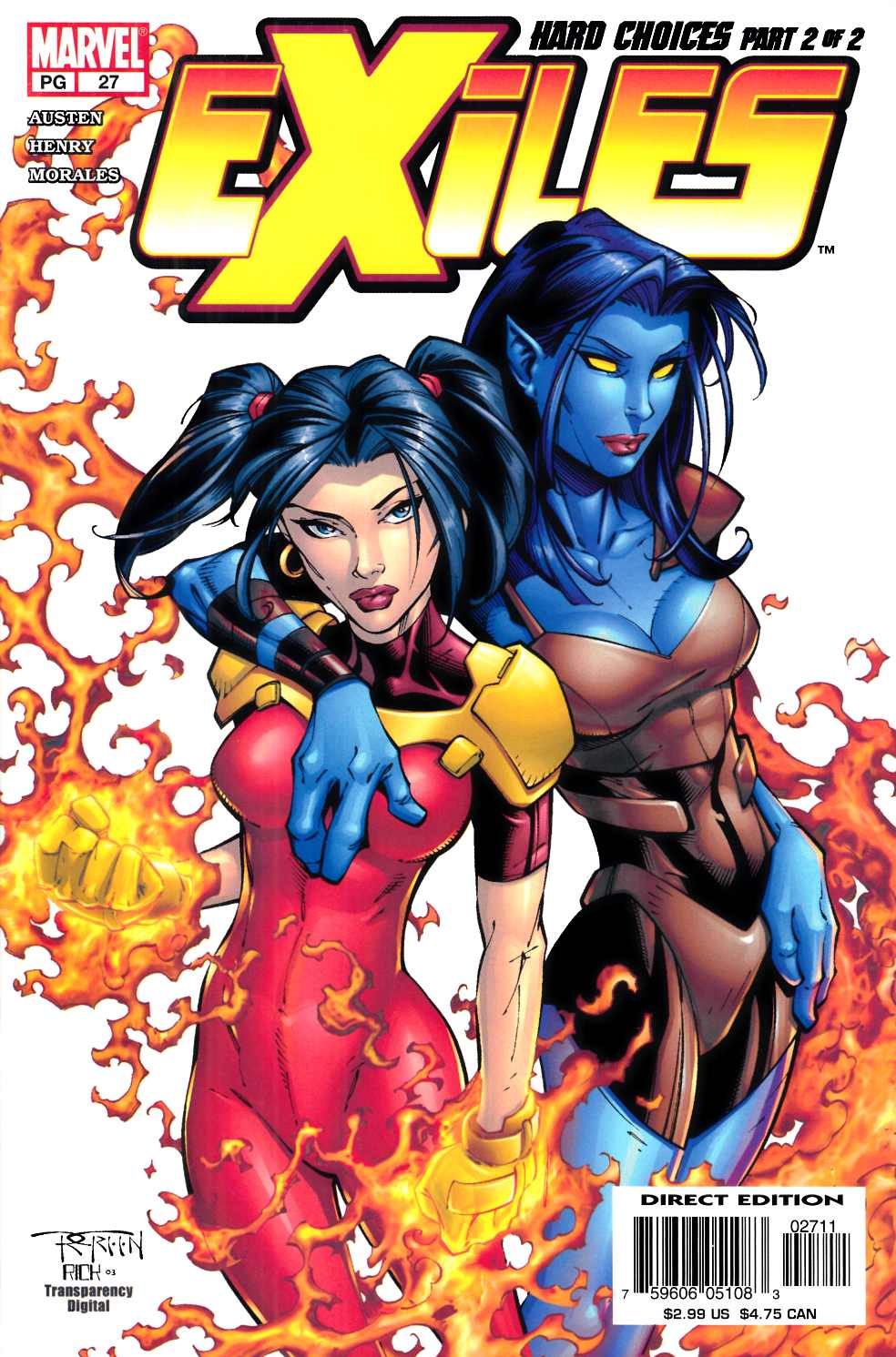 Exiles #27 Very Fine (8.0) [Marvel Comic] LARGE