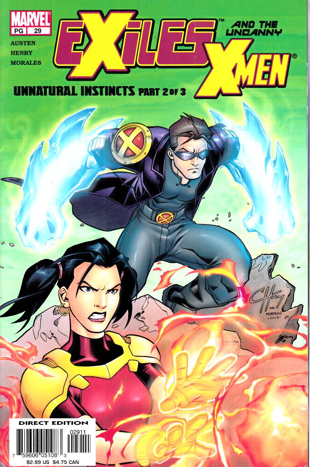 Exiles #29 Very Fine (8.0) [Marvel Comic] THUMBNAIL