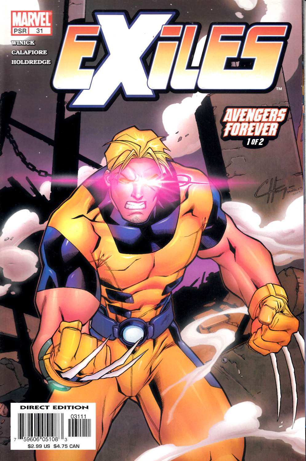 Exiles #31 Very Fine (8.0) [Marvel Comic] THUMBNAIL