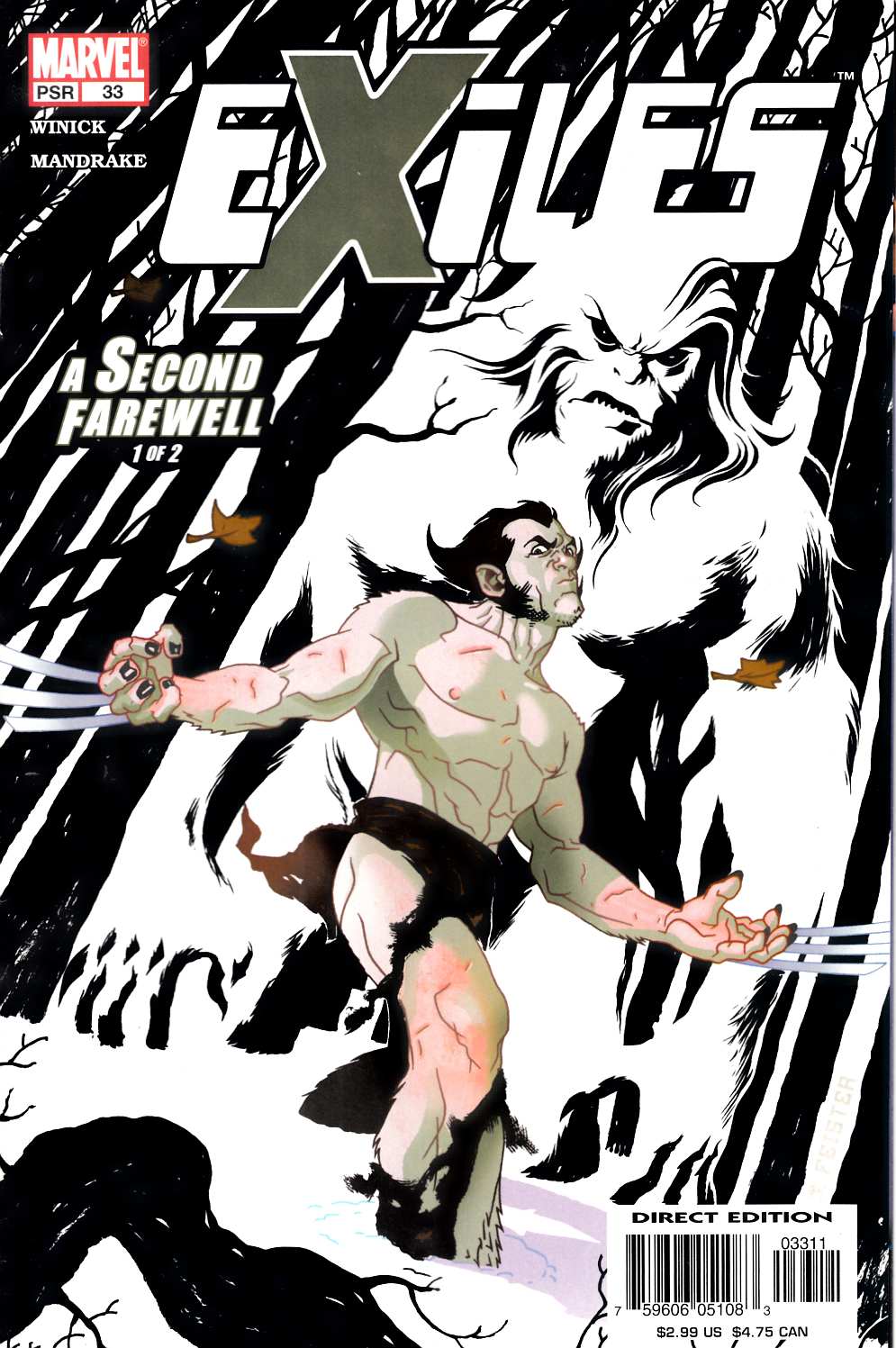 Exiles #33 Near Mint (9.4) [Marvel Comic] THUMBNAIL