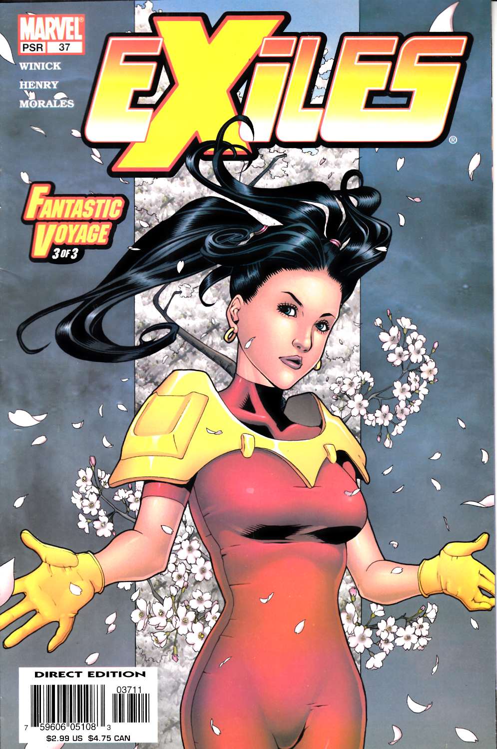 Exiles #37 Very Fine Minus (7.5) [Marvel Comic] THUMBNAIL