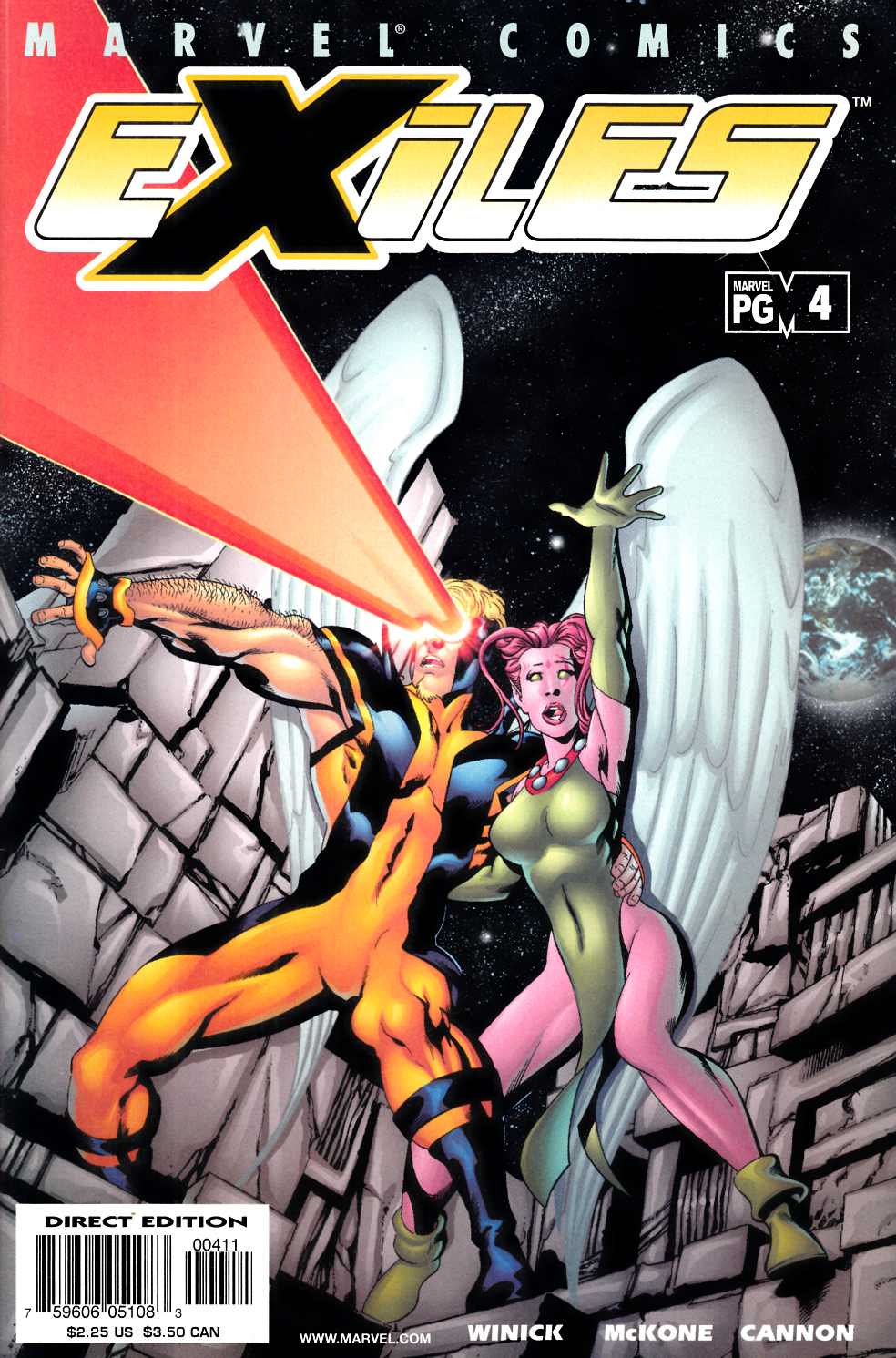 Exiles #4 Very Fine (8.0) [Marvel Comic] LARGE