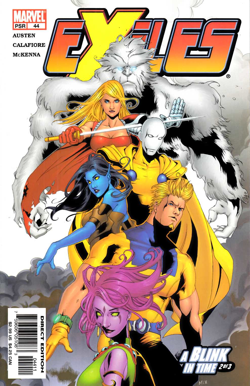 Exiles #44 Near Mint (9.4) [Marvel Comic] THUMBNAIL
