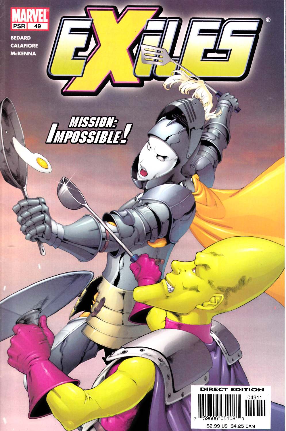 Exiles #49 Very Fine (8.0) [Marvel Comic] THUMBNAIL