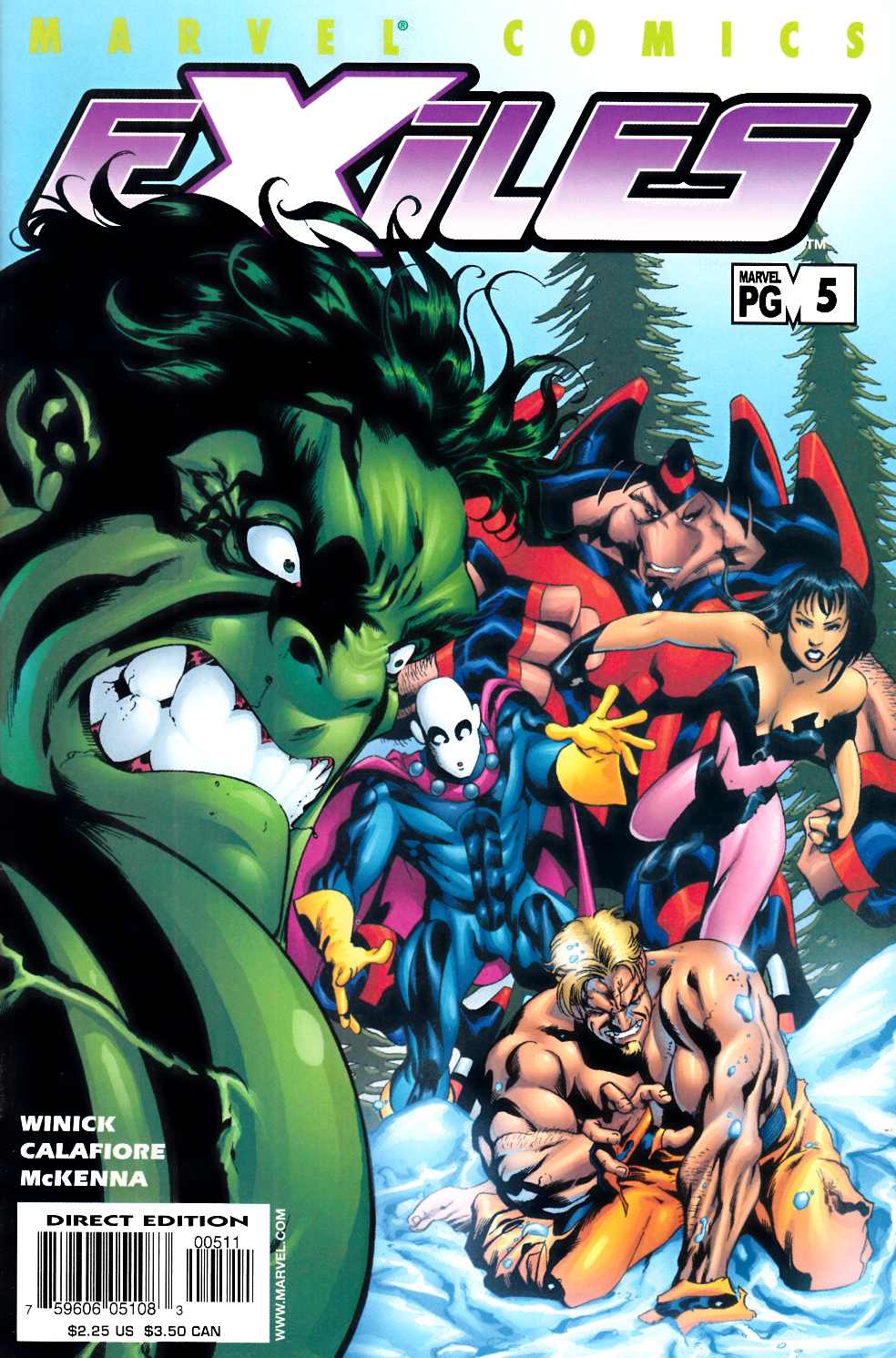Exiles #5 Very Fine (8.0) [Marvel Comic] LARGE