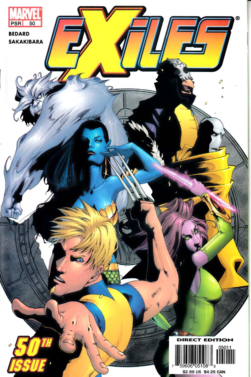 Exiles #50 Very Fine (8.0) [Marvel Comic] THUMBNAIL