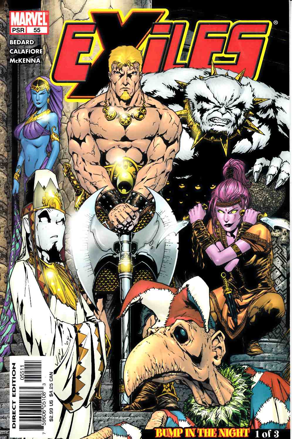 Exiles #55 Very Fine (8.0) [Marvel Comic] LARGE