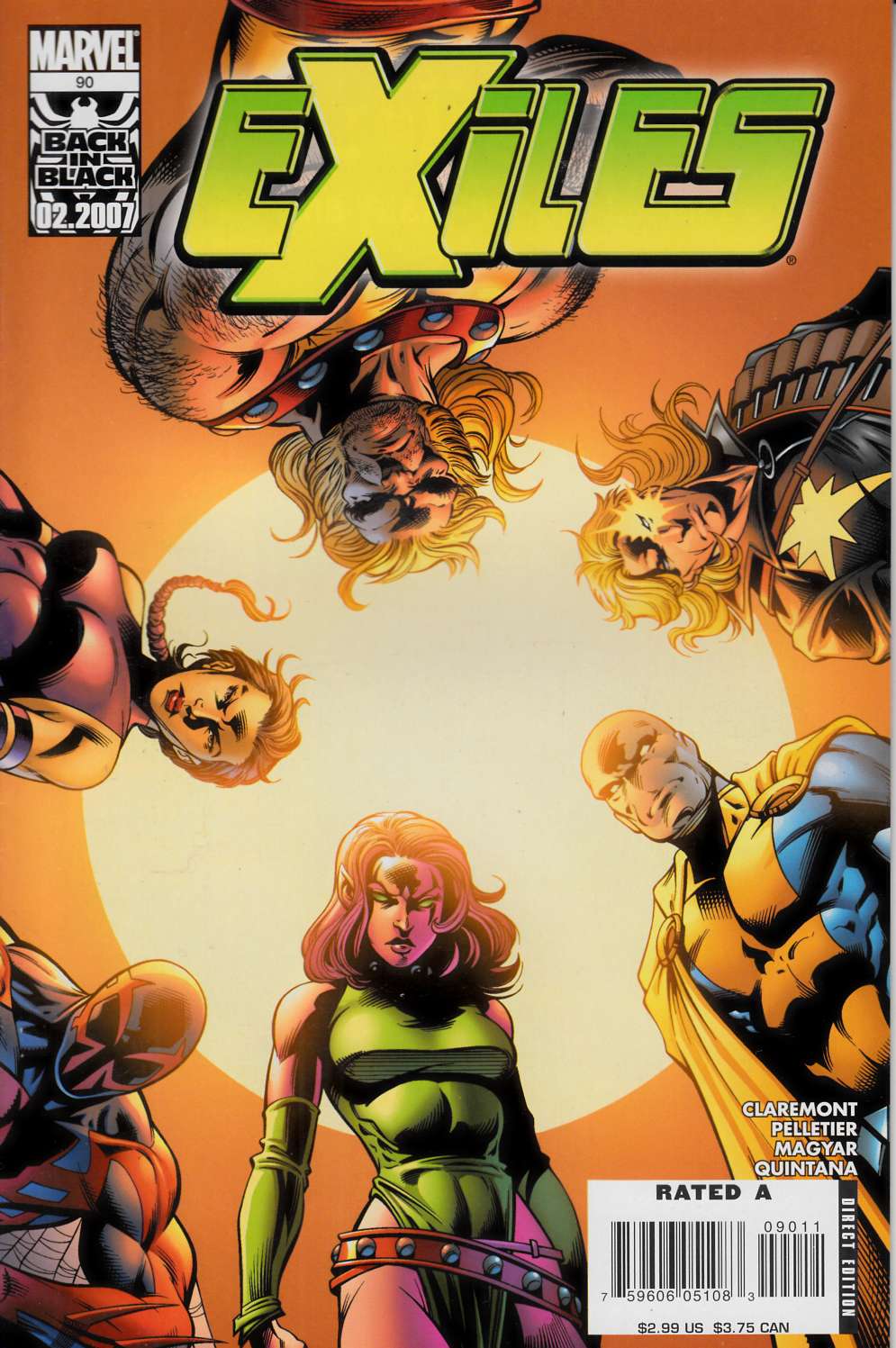 Exiles #90 Near Mint (9.4) [Marvel Comic] LARGE
