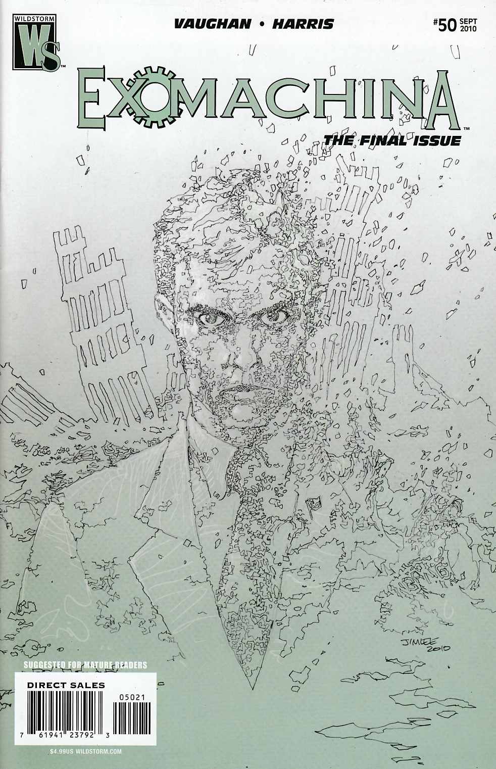 Ex Machina #50 Jim Lee Variant Cover Near Mint (9.4) [DC Comic] LARGE