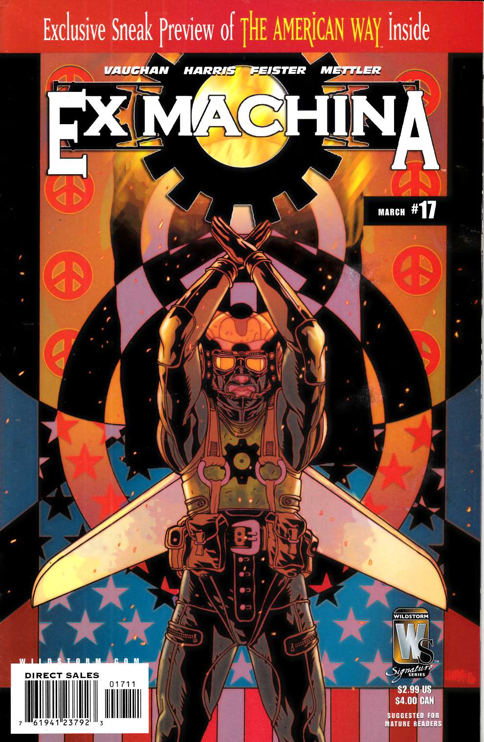Ex Machina #17 Very Fine (8.0) [DC Comic] LARGE