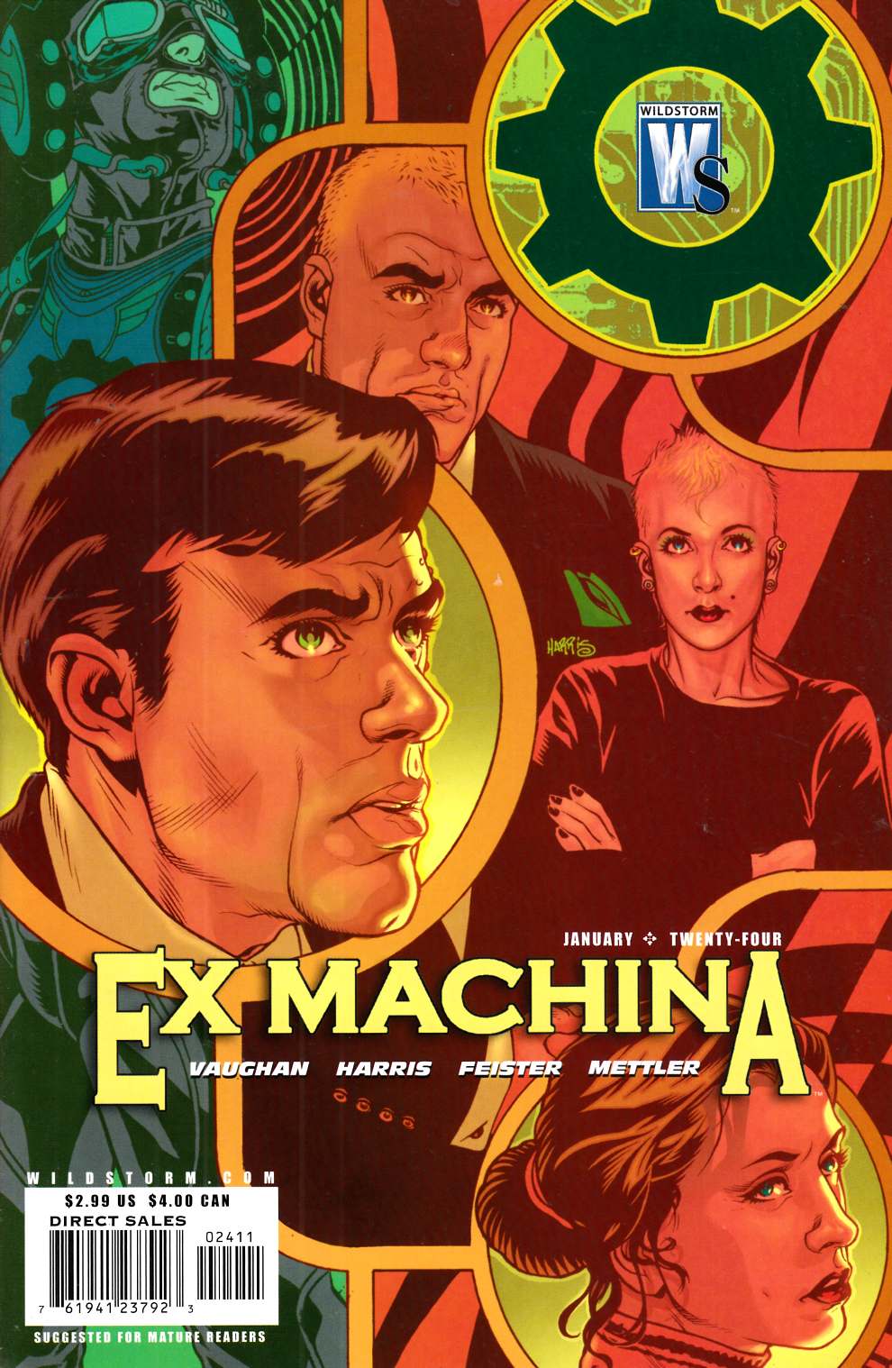 Ex Machina #24 Near Mint (9.4) [DC Comic] LARGE