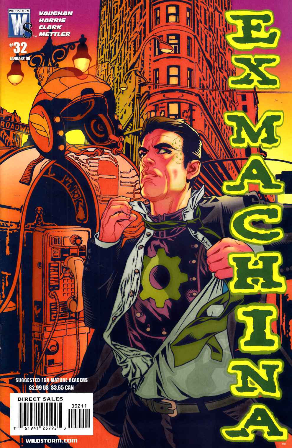 Ex Machina #32 Near Mint (9.4) [DC Comic] LARGE