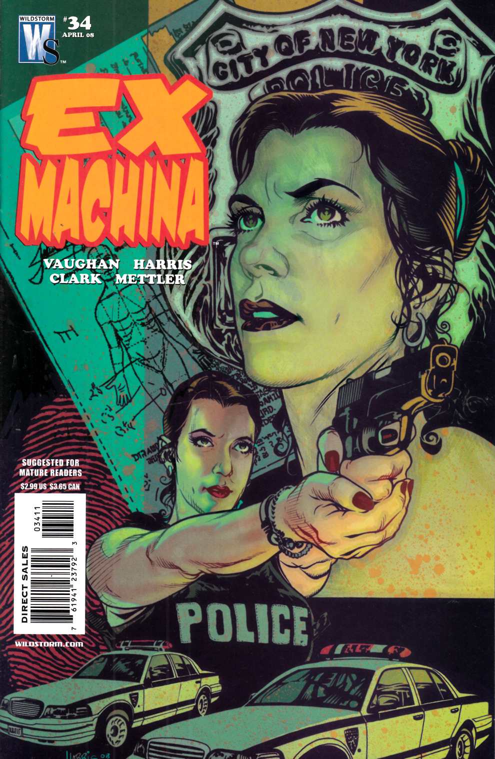 Ex Machina #34 Near Mint (9.4) [DC Comic] LARGE