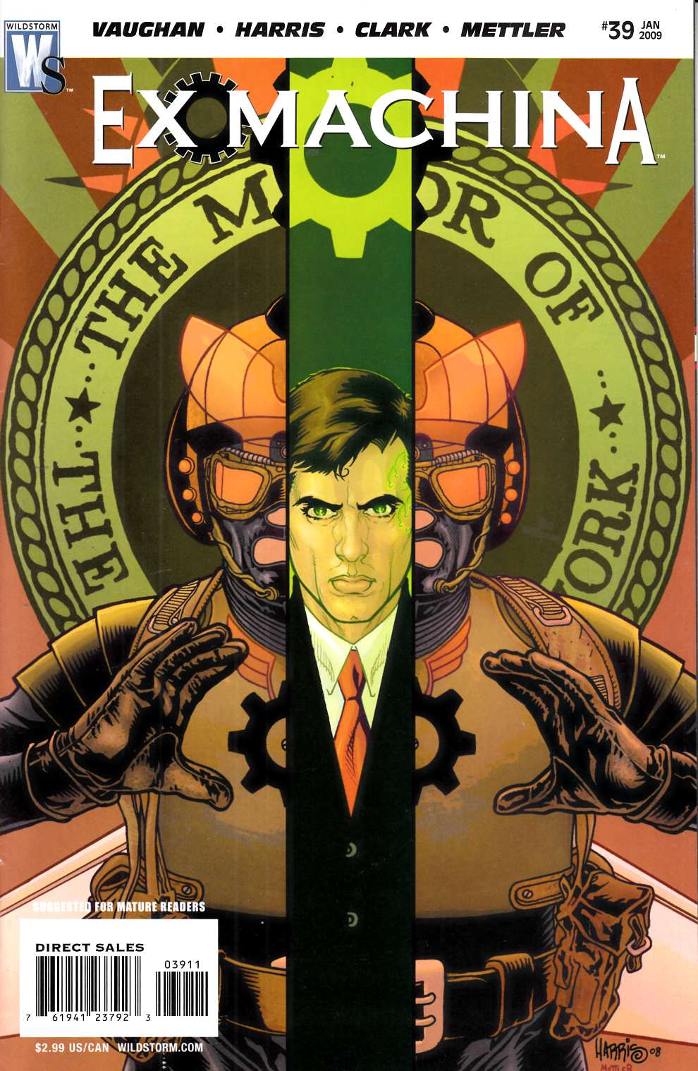 Ex Machina #39 Near Mint (9.4) [DC Comic] LARGE