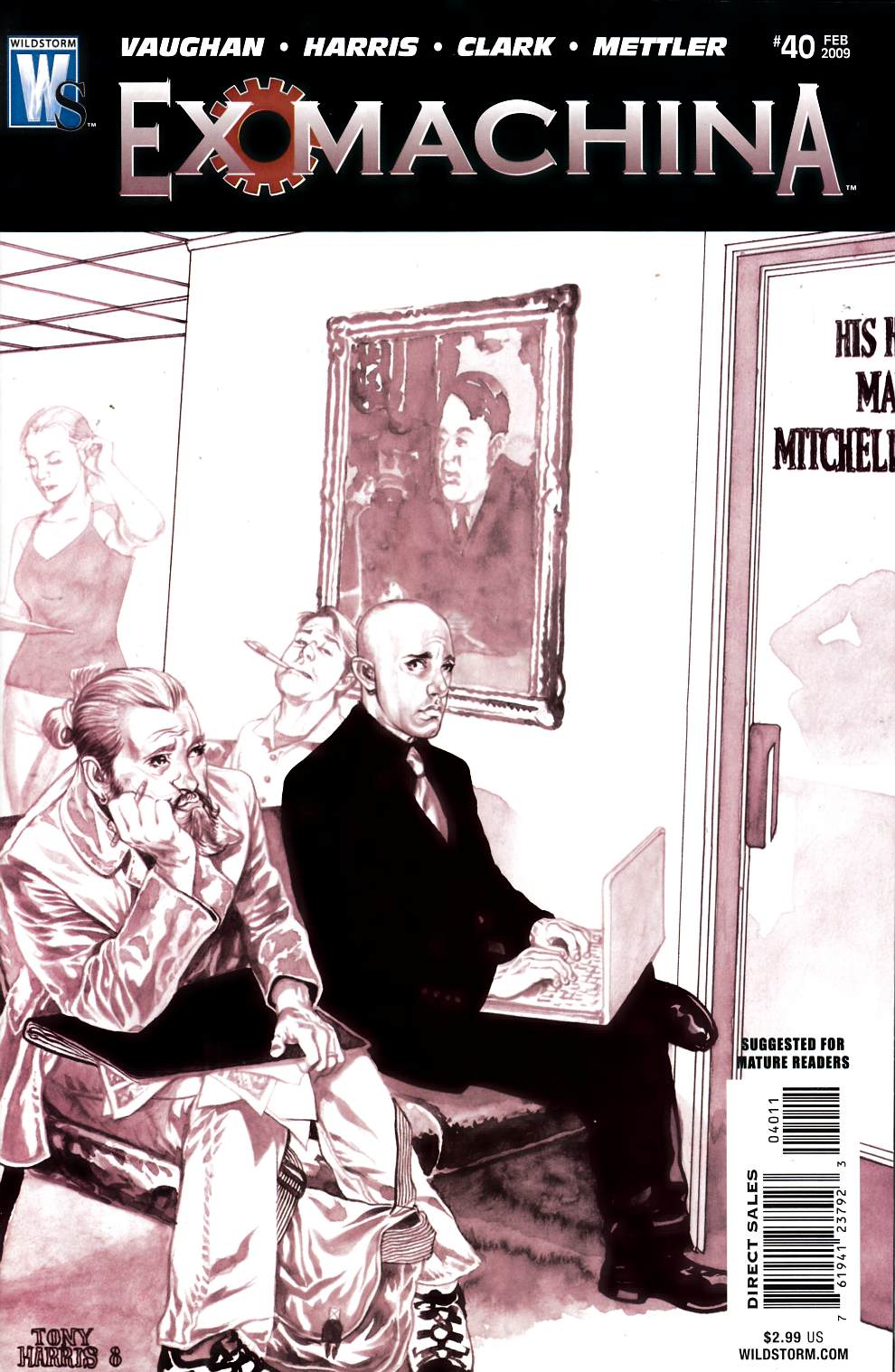 Ex Machina #40 Very Fine Minus (7.5) [DC Comic] LARGE
