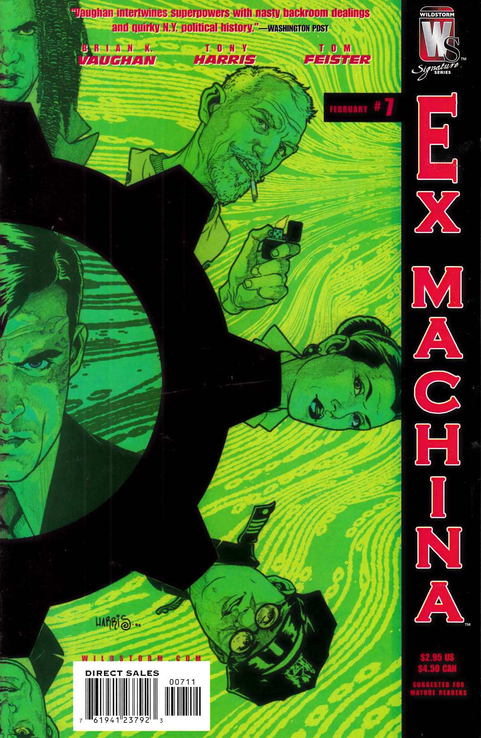 Ex Machina #7 Very Fine (8.0) [DC Comic] THUMBNAIL