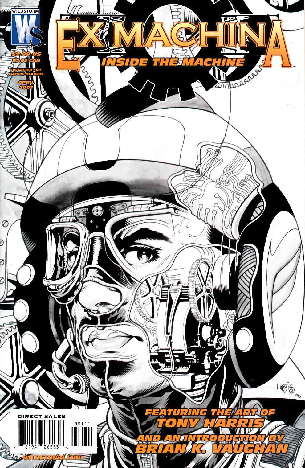 Ex Machina Inside the Machine #1 Very Fine (8.0) [DC Comic] THUMBNAIL