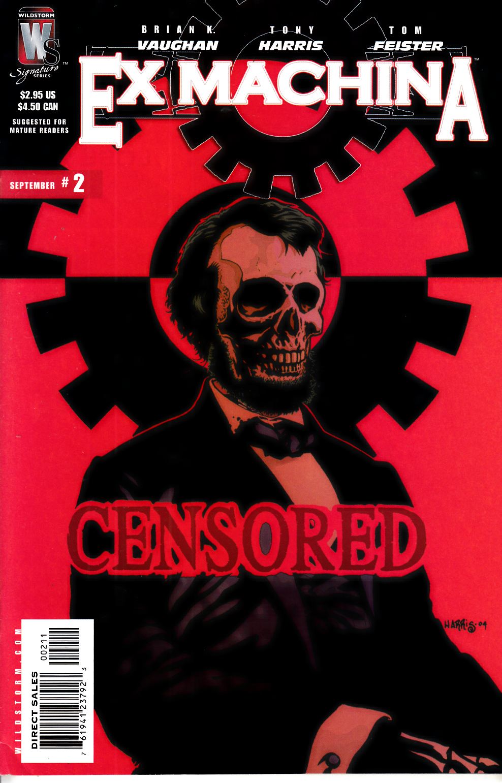 Ex Machina #2 Very Fine Minus (7.5) [DC Comic] THUMBNAIL