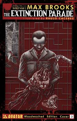 Extinction Parade #3 Bloodwashed Incentive Cover [Avatar Comic] LARGE
