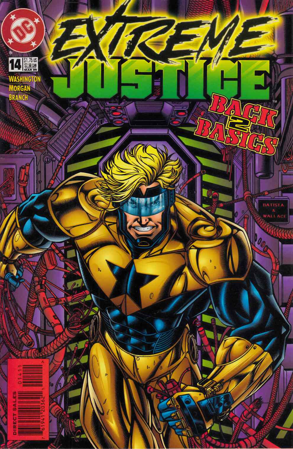 Extreme Justice #14 Near Mint (9.4) [DC Comic] LARGE