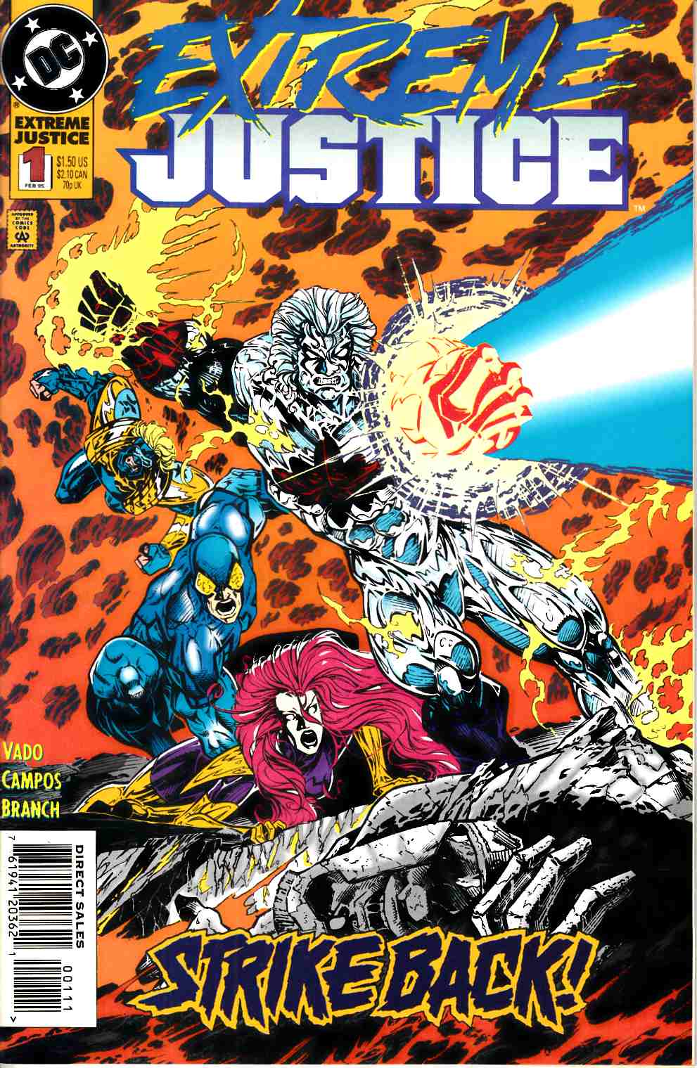 Extreme Justice #1 Near Mint (9.4) [DC Comic] LARGE