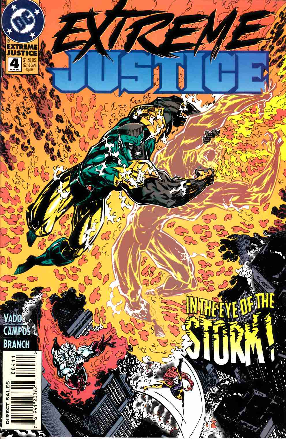 Extreme Justice #4 Near Mint (9.4) [DC Comic] LARGE
