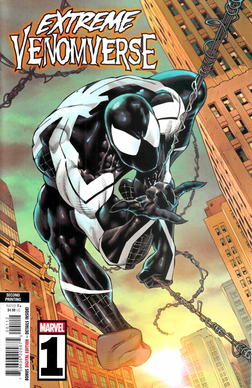 Extreme Venomverse #1 Second Printing Near Mint (9.4) [Marvel Comic] LARGE