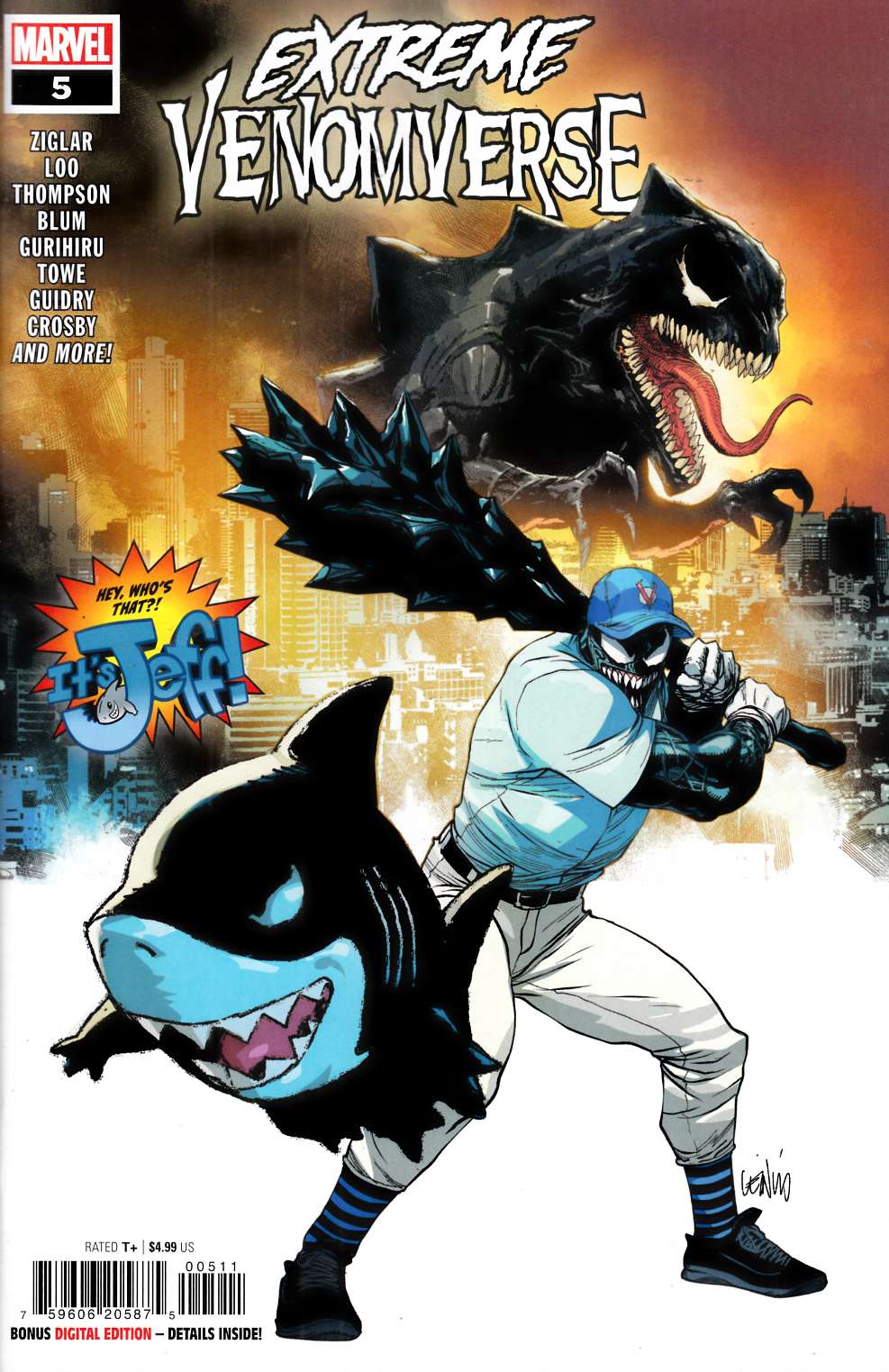 Extreme Venomverse #5 Near Mint (9.4) [Marvel Comic] LARGE