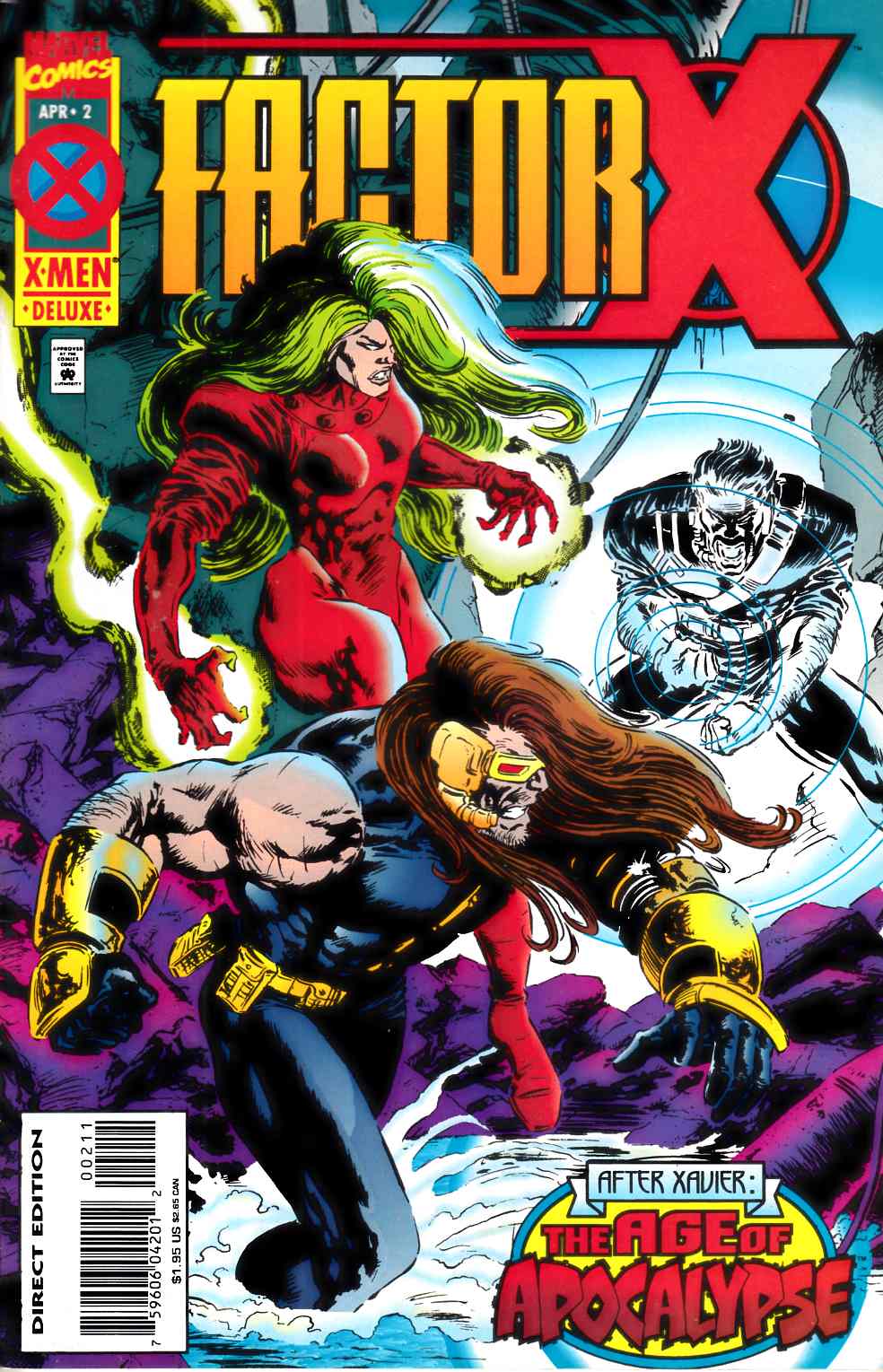 Factor-X #2 Very Fine (8.0) [Marvel Comic] THUMBNAIL
