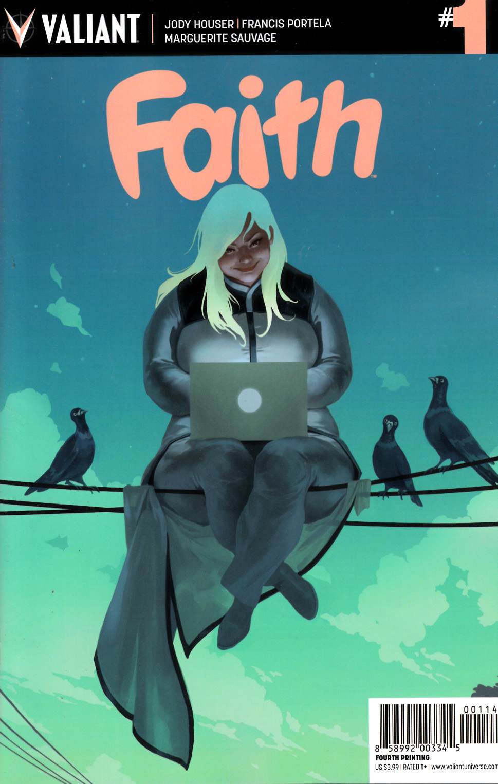 Faith #1 Fourth Printing [Valiant Comic] LARGE