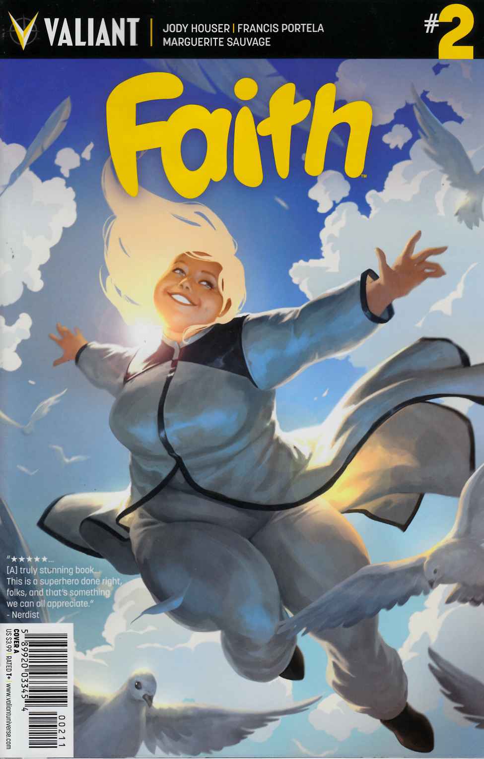 Faith #2 Cover A- Kevic-Djurdjevic [Valiant Comic] LARGE